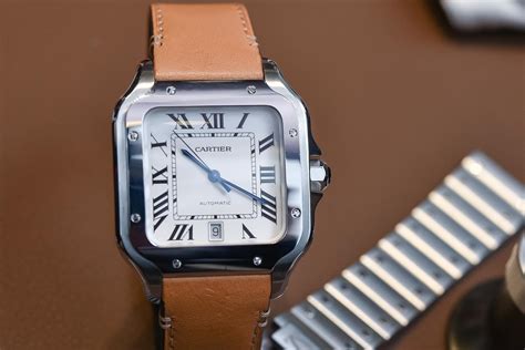 cartier santos new 2018|cartier santos 100 large.